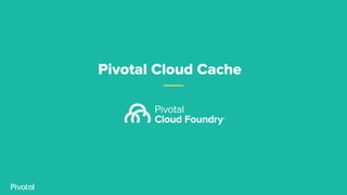 Pivotal Cloud Cache
 