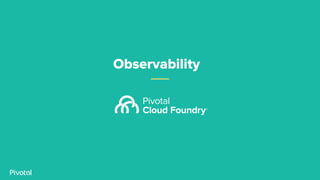 Observability
 