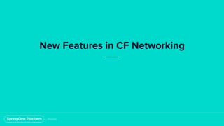 Cloud Foundry Networking with VMware NSX | PDF