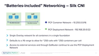 Cloud Foundry Networking with VMware NSX | PDF