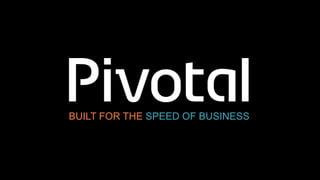 BUILT FOR THE SPEED OF BUSINESS 
 