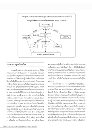 Random BG

                            BG 140-199   BG<1
                    00
                BG>2                         40
                2hGB>200     OGTT
     DIABETES                                           NORMAL
                         125
                     100- 2hrBG140-199
                  FBG
                IFG           IGT             IGT+IFG


                      BEHAVIOR MODIFICATION




56
 