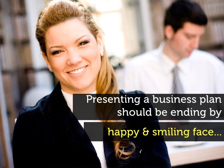 presenting your business plan