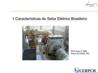 1 Características do Setor Elétrico BrasileiroPCH Antas II, DME, Poços de Caldas, MG 