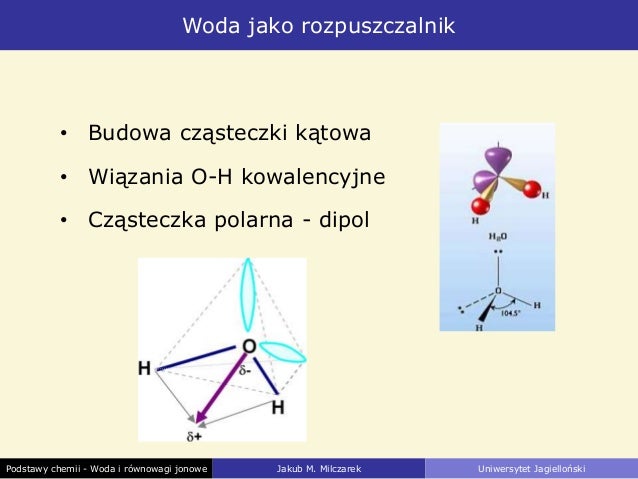 Sprawdzian Z Chemii Woda I Rozpuszczalnosc Podstawy chemii - Woda i równowagi