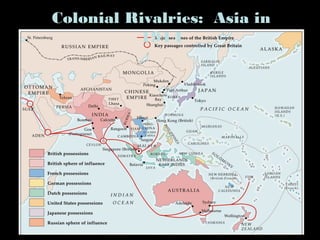 Colonial Rivalries: Asia in
1914
 