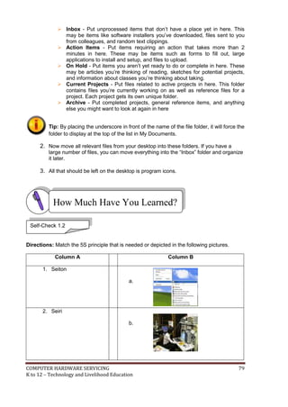 K to 12 PC Hardware Servicing Learning Module | PDF