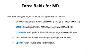 Application of Molecular Dynamics Simulation | PPTX
