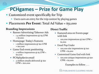 Customized Game End with link