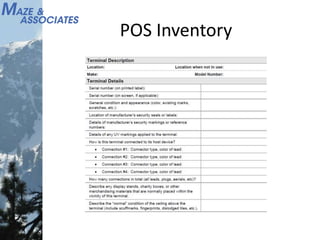 POS Inventory
 