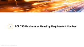 PCI DSS Business as Usual (BAU)