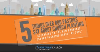 5 Things Over 800 Pastors Say About Church Planting