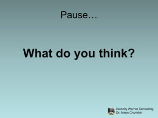 PCI DSS With No Cards?