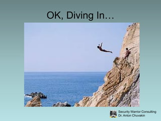 PCI Coverage: What Do We Learn?Focus: confidentiality credit of card data…… but not exactly: data avoidance is even better!Now …… a hard question: what is “a good security program”? What technology, processes, etc?What are the goals?What are the metrics?