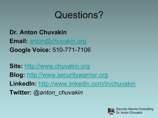 Scope Explodes!Key lesson in PCI compliance: SHRINK THE SCOPE! “Drop the data”Here we expand the scope to all data and even all systems.