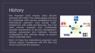 PCI DSS Compliance introduction explanation | PPTX