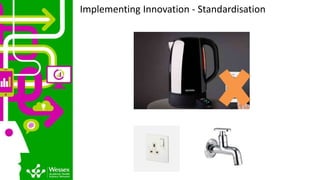 Implementing Innovation - Standardisation
 