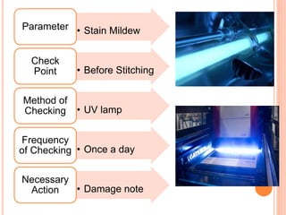 Process Shade Inspections Process Control in Grey Inspection | PPTX
