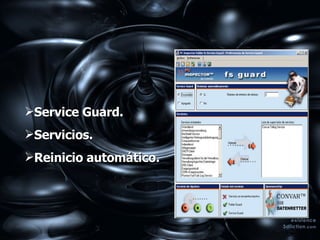 Service Guard. Servicios. Reinicio automático. 