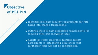 Webinar - PCI PIN, PCI cryptography & key management | PPTX