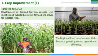 Presentation at the 95th Governing Board meeting (Program Committee) By Research Program:West and Central Africa (WCA)