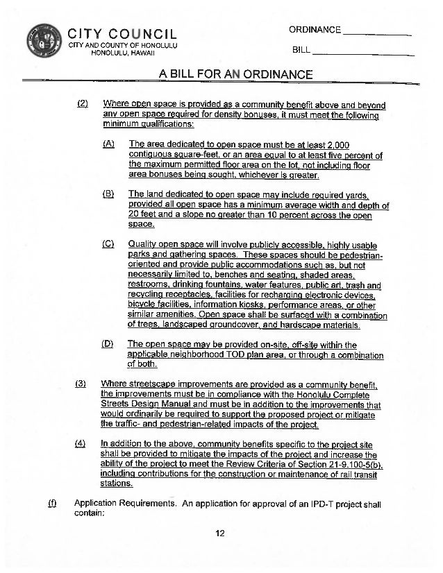 Planning Commission Land Use Ordinance Amendment
