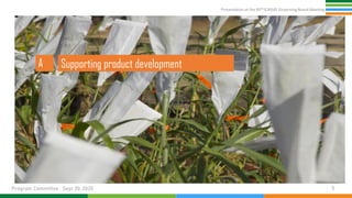 Presentation at the 95th Governing Board meeting (Program Committee) By Research Program: Innovation Systems for the Drylands