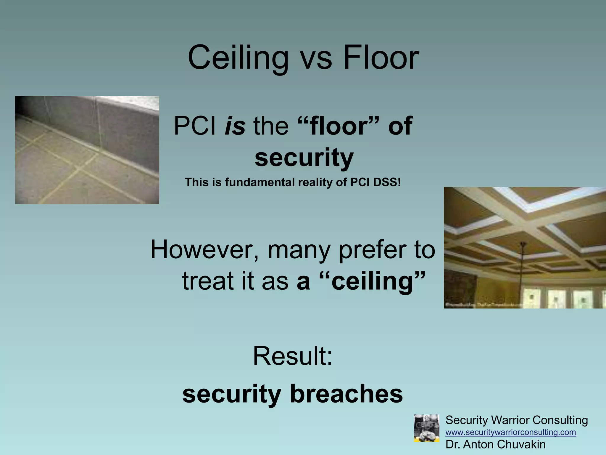 Key Point: What Do You Protect?