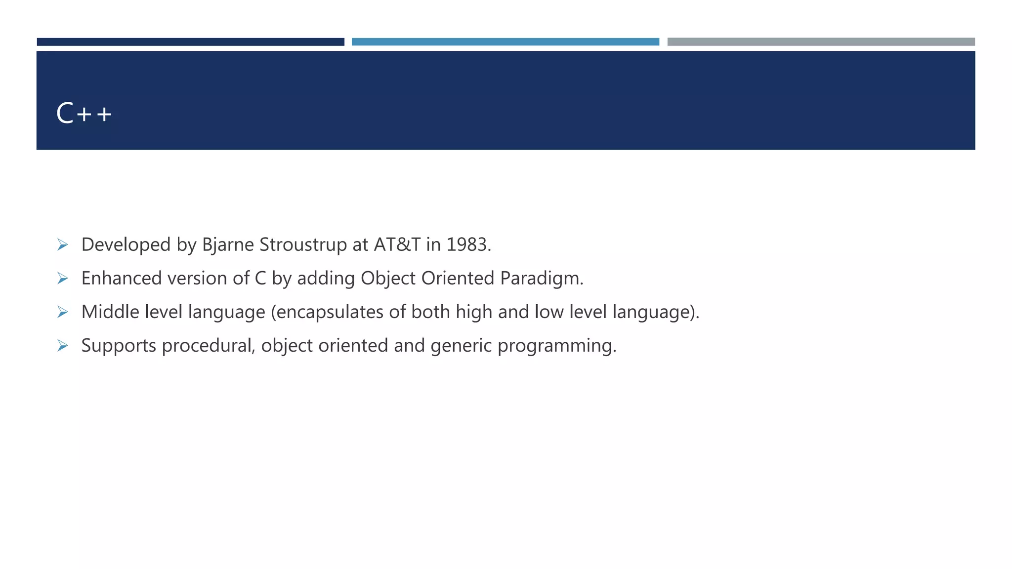 Programming languages | PPT