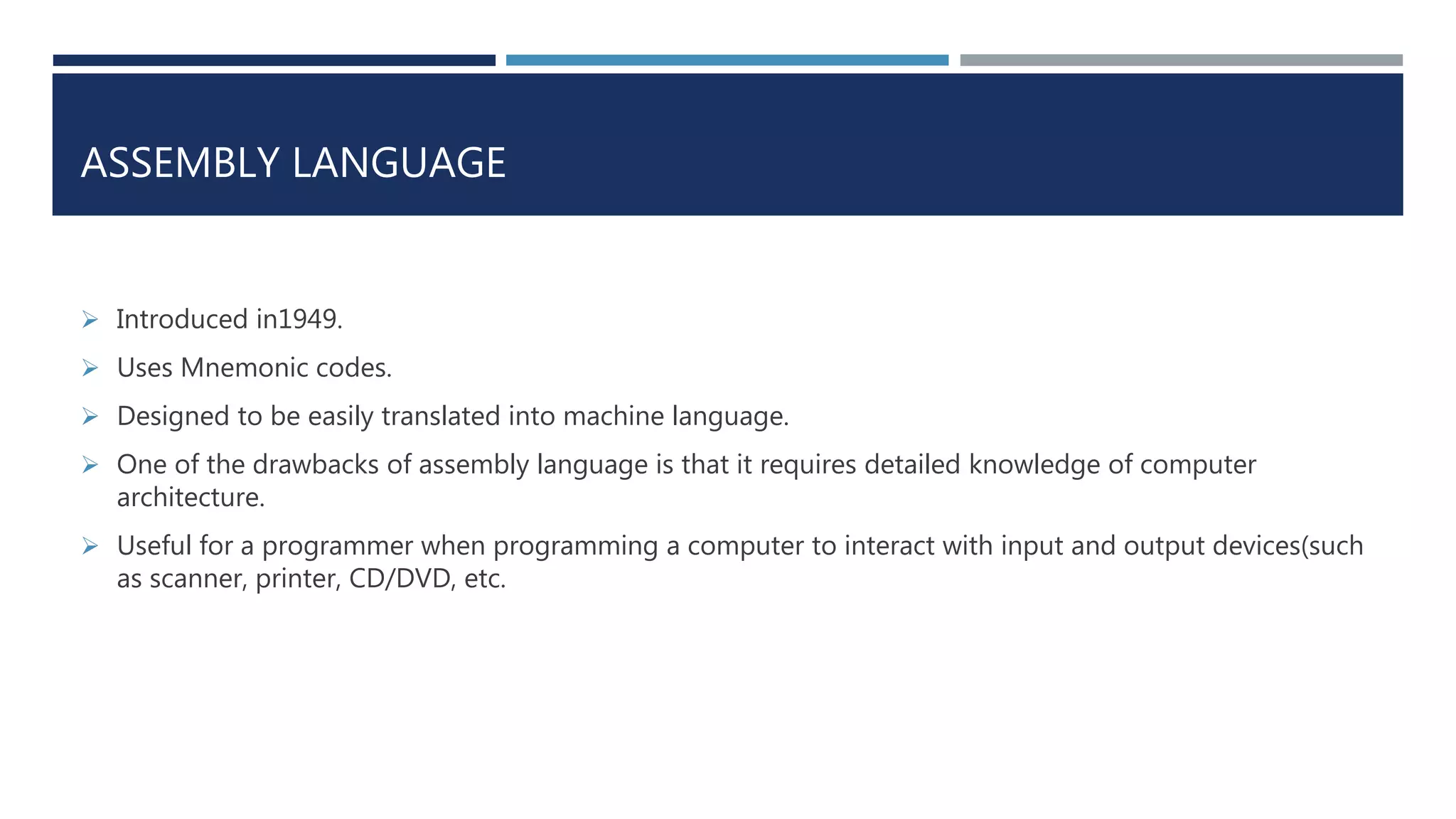 Programming languages | PPT | Free Download