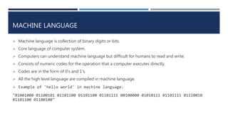 Programming languages | PPT