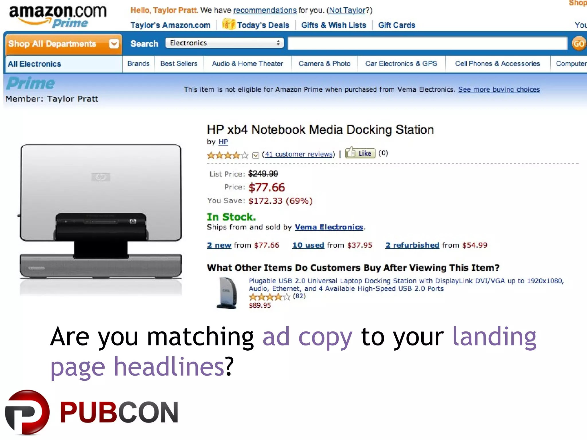 Are you matching  ad copy  to your  landing page headlines ? 