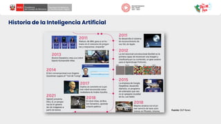 Avances de la Inteligencia Artificial en el Perú | PDF