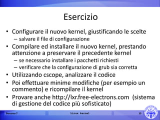 Linux Kernel, driver e compilazione | PDF