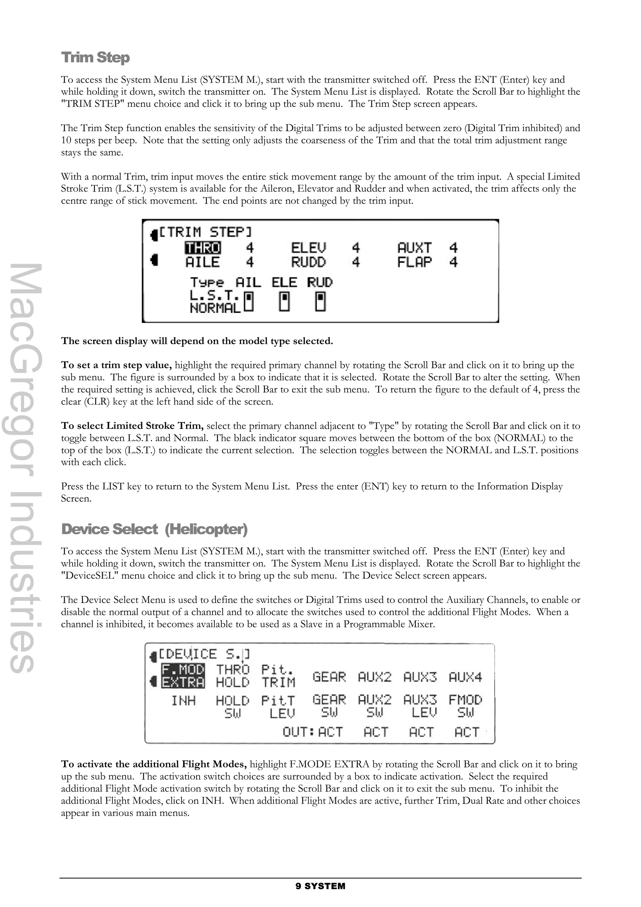 manual emisora jr 9 XII