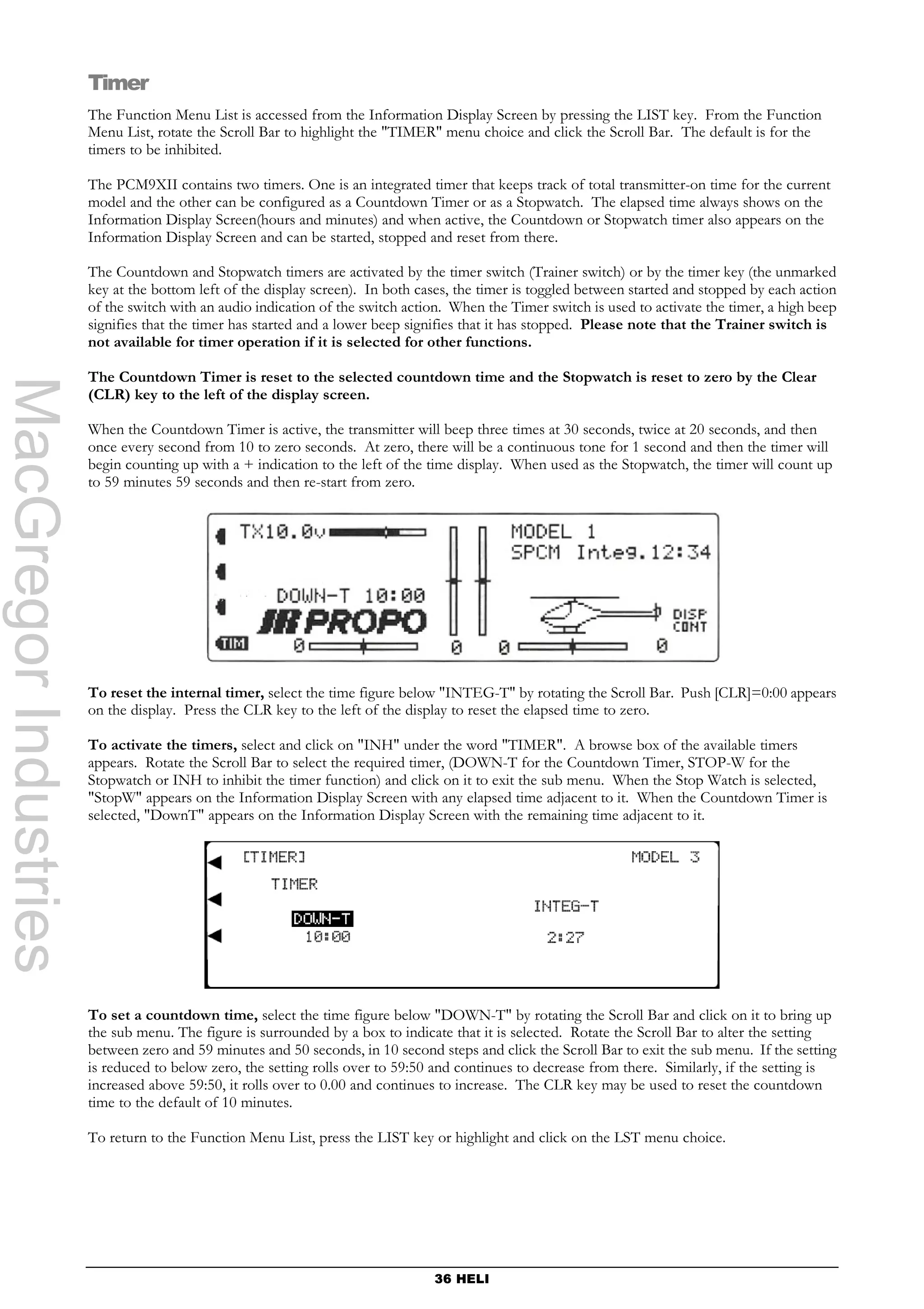 manual emisora jr 9 XII