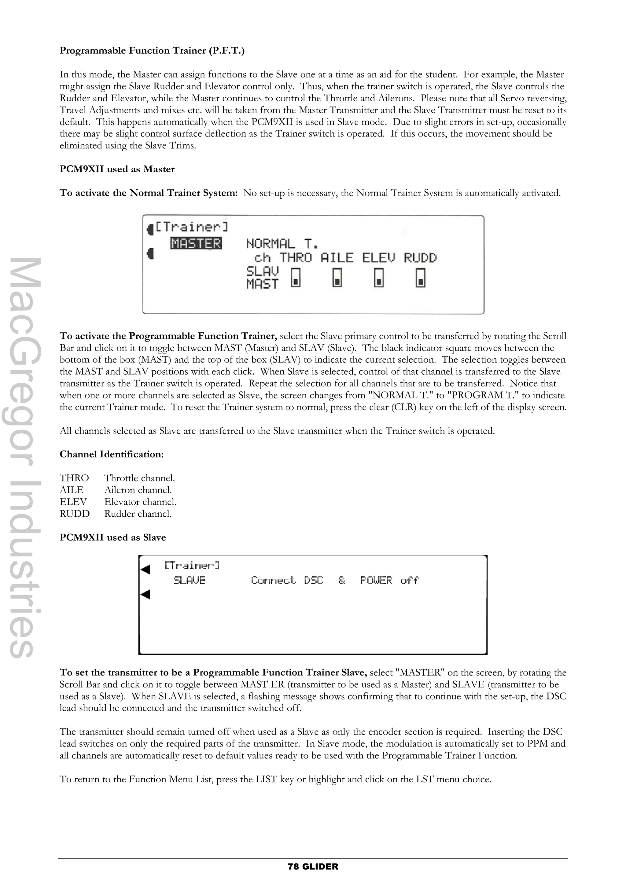 manual emisora jr 9 XII