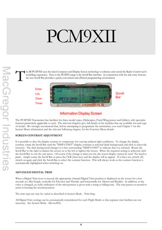 manual emisora jr 9 XII