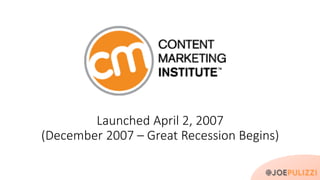 2012/2013 – Fastest
Growing Business
Media Company – Inc.
5000
Largest Industry Event
Largest Business
Event – Cleveland, ...