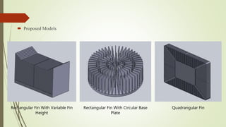 PCM coated Heat sinks | PPTX