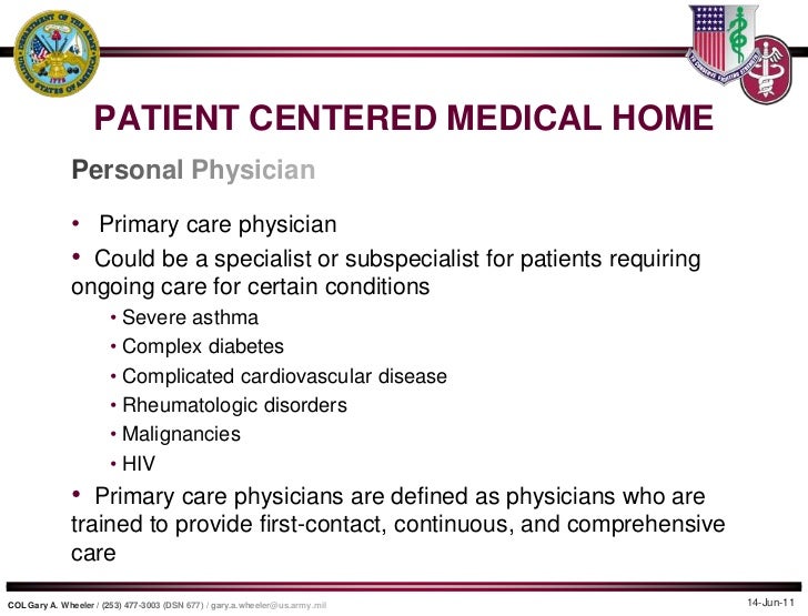 Medical home model definition Medical home model definition