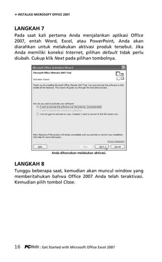 Tutorial Microsoft Excel 2007 | PDF