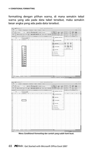 Ms Excel 2007 Tutorial Tutorial Microsoft Excel 2007 | PDF