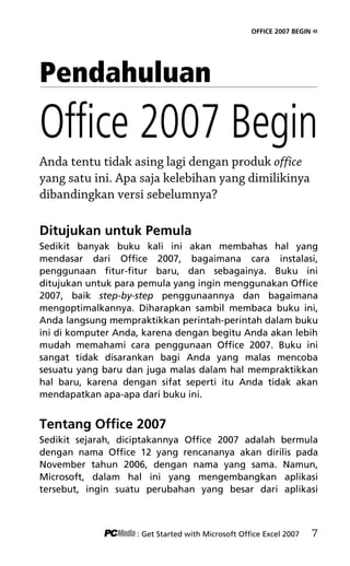 Tutorial Microsoft Excel 2007 | PDF