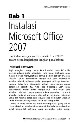 Tutorial Microsoft Excel 2007 | PDF