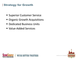 Strategy for GrowthSuperior Customer Service