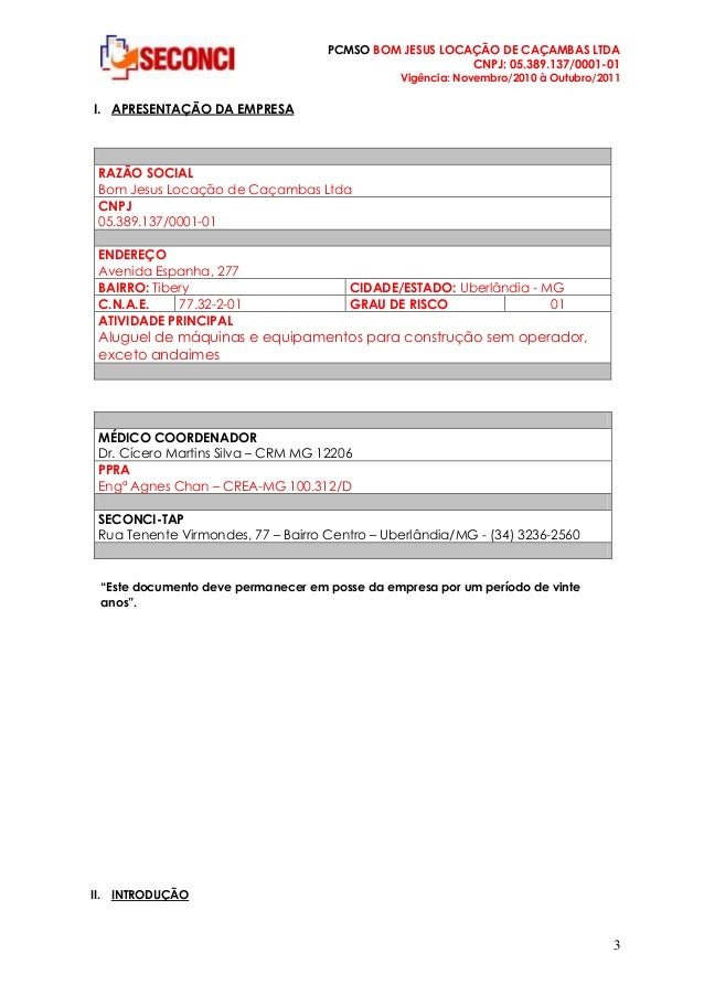 Exames pcmso