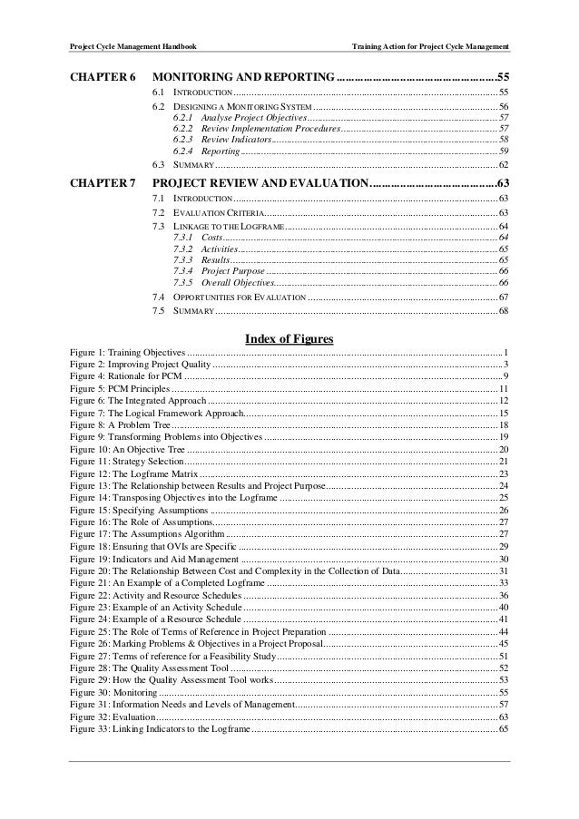 Project cycle management manual available from the pcm home page Project cycle management manual available from the pcm home page