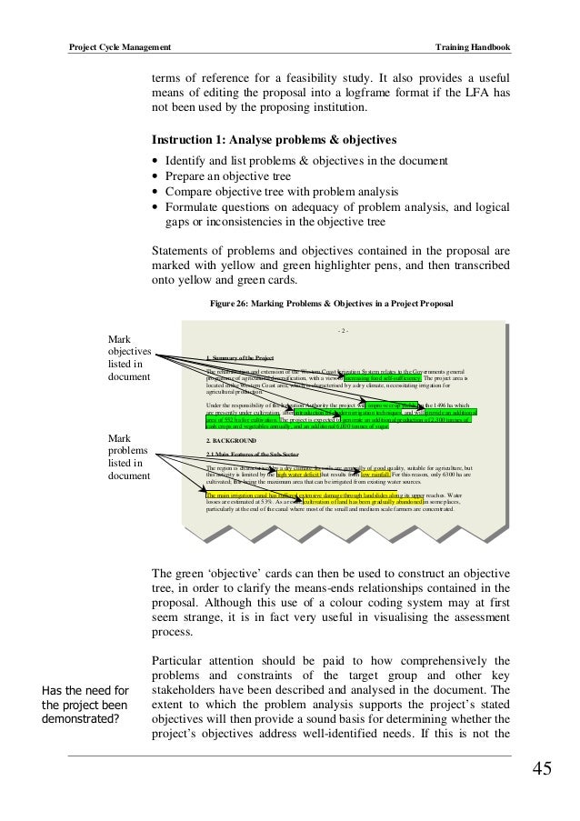 Project cycle management manual available from the pcm home page Project cycle management manual available from the pcm home page