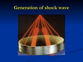 Generation of shock wave 